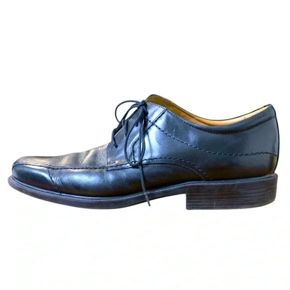 Rockport Men’s Dress Shoe  Black Leather 13W - Picture 3 of 9